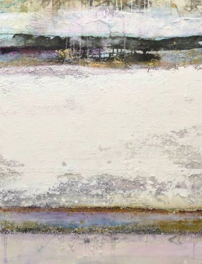 Serene Abstract Horizon by Deb Chaney