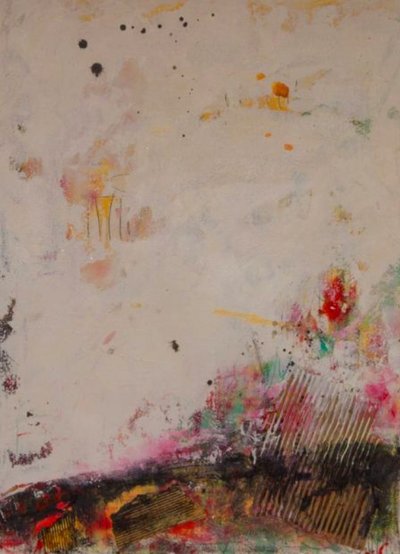 Vibrant Abstract Movement by Deb Chaney