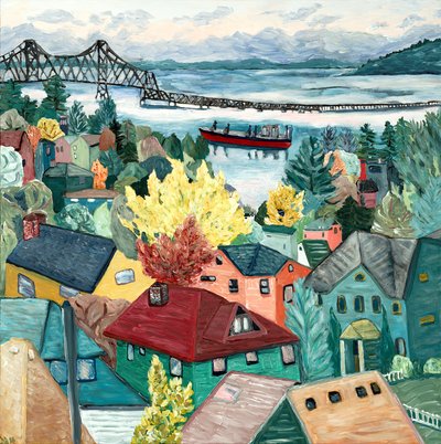 Astoria View, 2015 by Deborah Eve Alastra