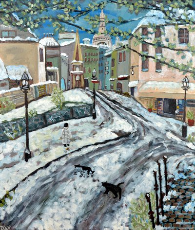 Early Snow, 2020 by Deborah Eve Alastra