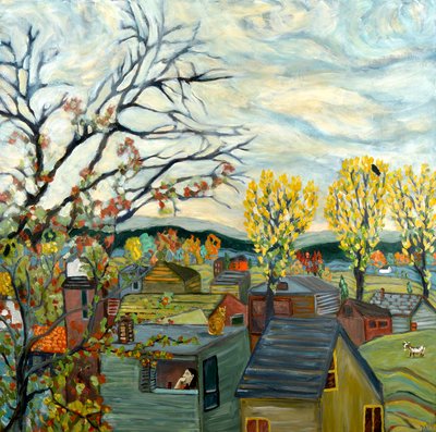 Fall Contemplation, 2019 by Deborah Eve Alastra