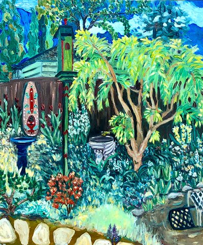 Garden View, 2020 by Deborah Eve Alastra
