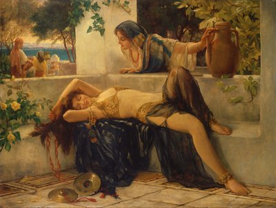 The End of a Weary Day by Delapoer Downing