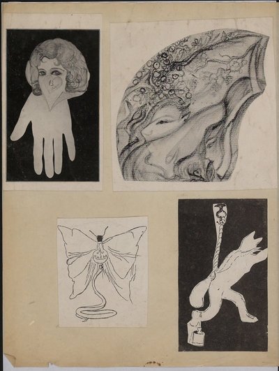 Prints of Nadjas Léona Delcourt Drawings by Delcourt