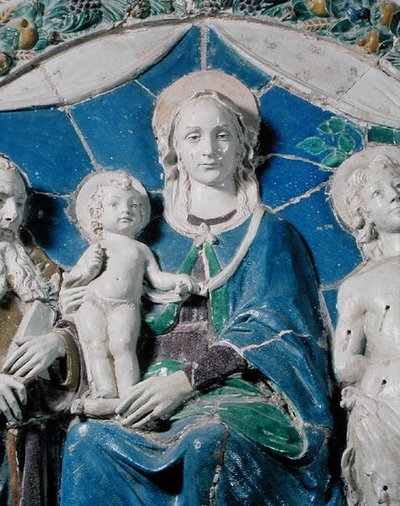Virgin and Child with Saints by Della Robbia (workshop of)