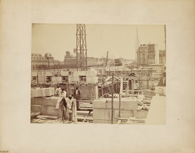 Construction Site in Paris by Delmaet and Durandelle