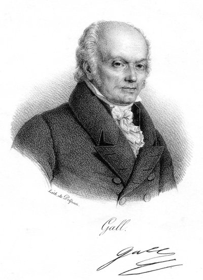 Franz Joseph Gall, German Physician and Founder of Phrenology, c1820 by Delpech