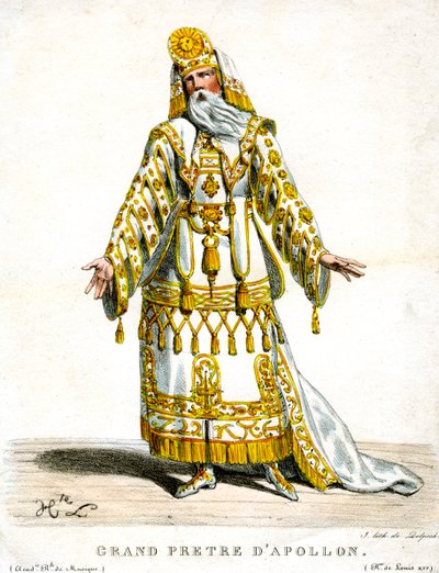 High Priest of Apollo by Delpech