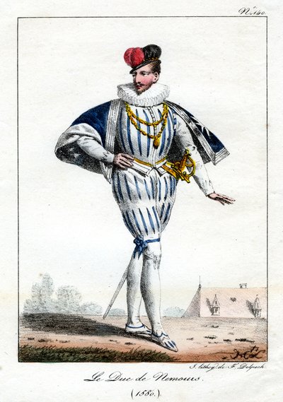 Jacques de Savoie, 2nd Duke of Nemours by Delpech