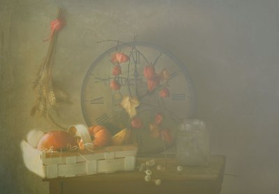 Cozy Autumn Still Life by Delphine Devos