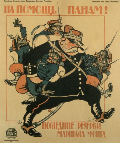 To the Aid of Pans. The Last Reserves of Marshal Foch Poster by Deni