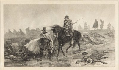 Treaty of Humanity by Captain Peyronny by Denis-Auguste-Marie Raffet