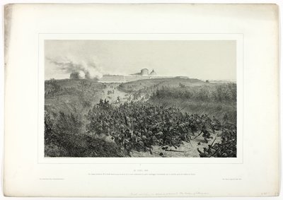 April 30, 1849, from Souvenirs of Italy: Expedition to Rome by Denis Auguste Marie Raffet