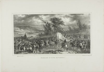 Division March by Denis Auguste Marie Raffet