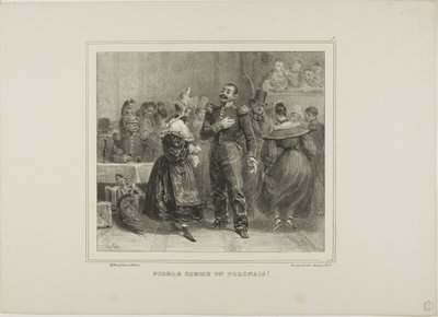 Faithful as a Polish Man! by Denis Auguste Marie Raffet