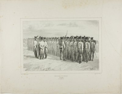 Hungarian Infantry, Presbourg, July 2, 1837 by Denis Auguste Marie Raffet