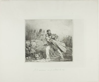 I Will Save Him or Perish by Denis Auguste Marie Raffet