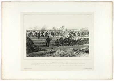 Light infantry ambush, from Souvenirs d’Italie: Expedition to Rome by Denis Auguste Marie Raffet