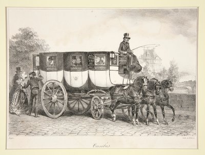 Omnibus by Denis Auguste Marie Raffet
