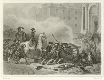 Quashing a Royalist Insurrection by Denis Auguste Marie Raffet