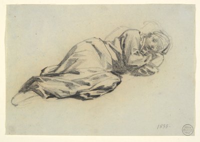 Reclining Figure by Denis Auguste Marie Raffet