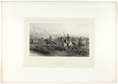Reconnaissance, from Souvenirs d’Italie: Expédition de Rome by Denis Auguste Marie Raffet