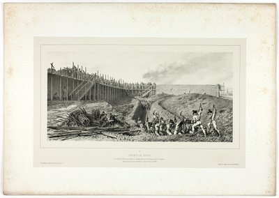 Round Way, from Souvenirs of Italy: Expedition to Rome by Denis Auguste Marie Raffet