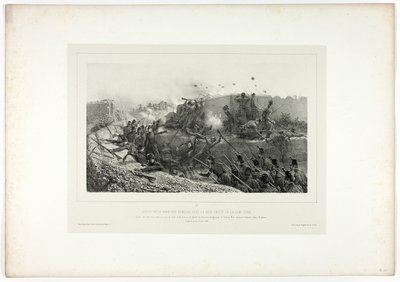 Sortie of the Roman Garrison, from Souvenirs d’Italie: Expédition de Rome by Denis Auguste Marie Raffet