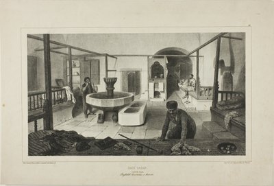 Tartar Bath, Resting Room by Denis-Auguste-Marie Raffet