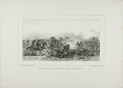 With that Play One Catches Only Blows by Denis Auguste Marie Raffet
