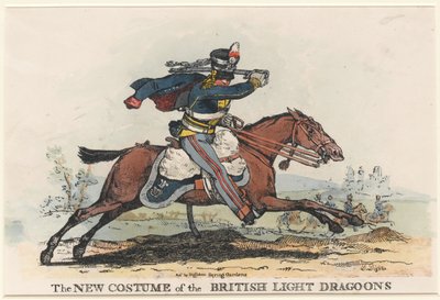 The New Costume of the British Light Dragoons by Denis Dighton