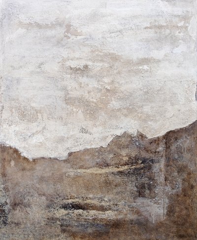 Muted Mountain Landscape by Denise Quah