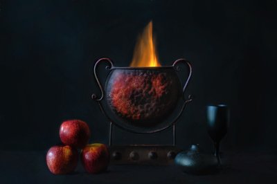 Mystical Cauldron Fire by Dennis Zhang
