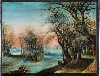 Winter Landscape by Denys van Alsloot