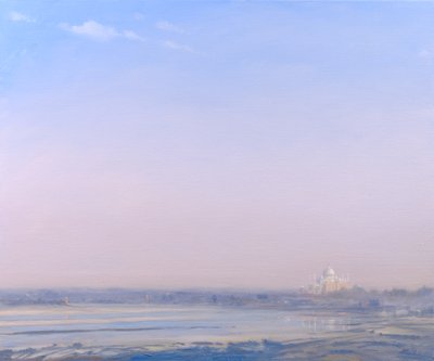 Taj Mahal from Agra Fort by Derek Hare