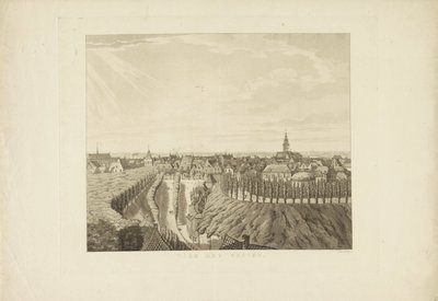 Nijmegen, View from the Belvédère Towards the West by Derk Anthony van de Wart