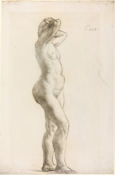 Study of a Female Figure, c.1906-07 by Derwent Lees