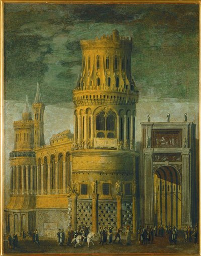 Imaginary Architecture by Desiderio Monsu