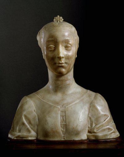 Bust of Young Lady by Desiderio da Settignano