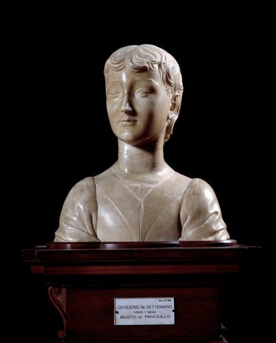 Young man by Desiderio da Settignano