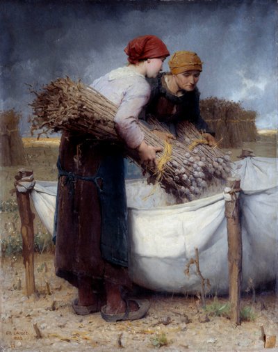 Poppy Pickers by Desire Francois Laugee