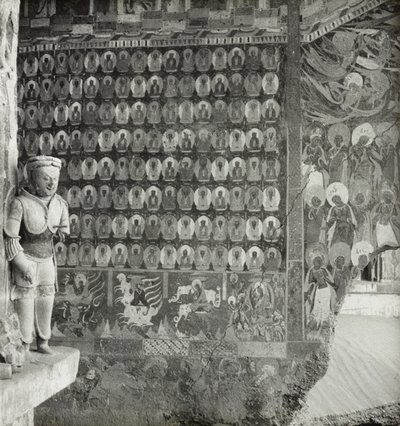 Cave 257, Front Section of North Wall, Dunhuang Caves, China by Desmond Parsons