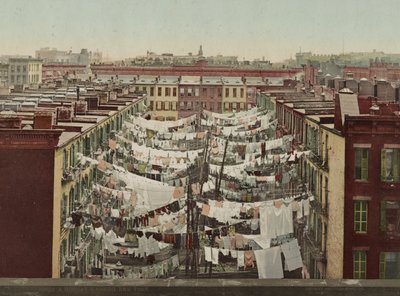 A Monday Washing, New York by Detroit Photographic Co.