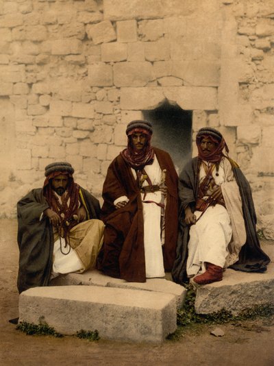 Bedouins of the Jordan District, Holy Land by Detroit Photographic Co.