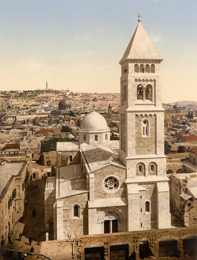 Church of St. Saviour, Jerusalem, Holy Land by Detroit Photographic Co.