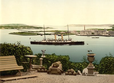 Queenstown Harbour. County Cork by Detroit Photographic Co.