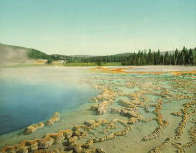 Sapphire Pool, Yellowstone National Park by Detroit Photographic Co.