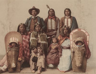 Ute Chief Severo and Family by Detroit Photographic Company, Charles A. Nast