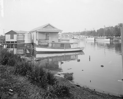 Along Bayou Saint John, New Orleans, 1910 by Detroit Publishing Co.