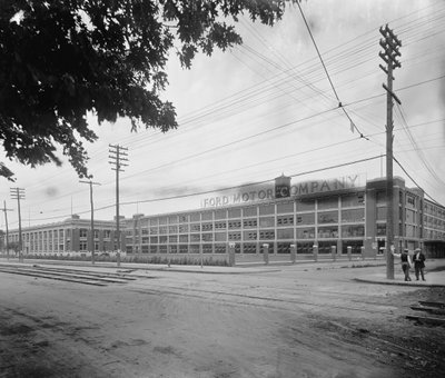 Ford Motor Company, Detroit by Detroit Publishing Co.